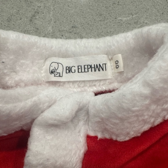 Baby Santa Outfit with White Trim - Picture 3 of 3